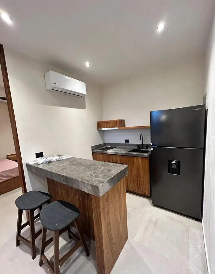 アパート Depto#2 Lujoso Departamento En Tulum 1 Recアパートメント