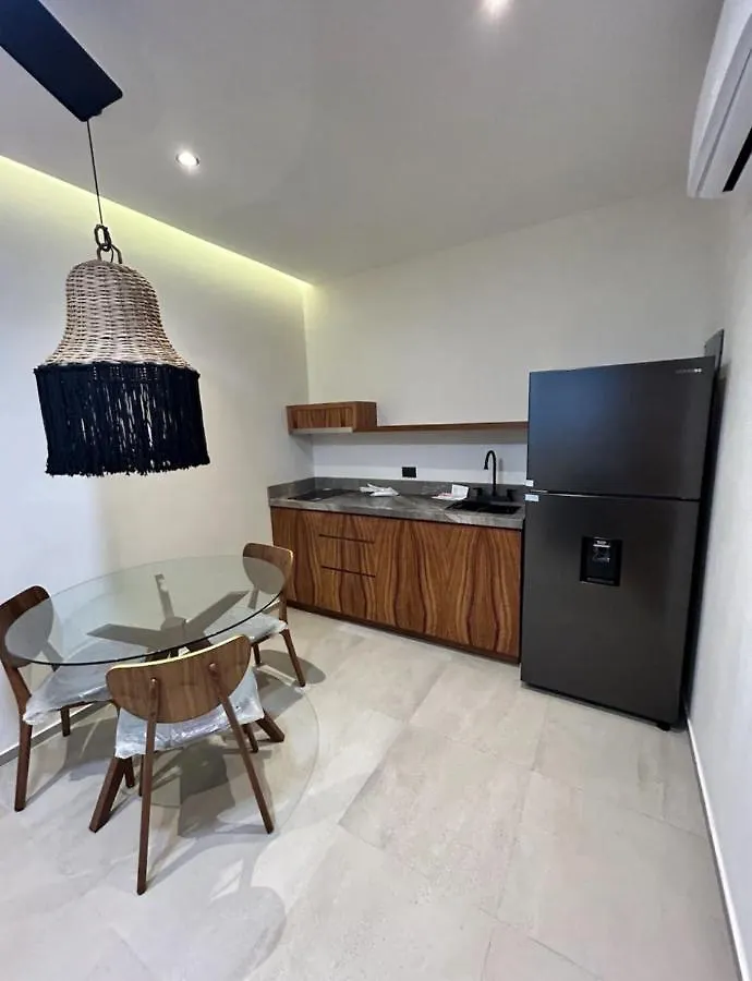 Depto#2 Lujoso Departamento En Tulum 1 Recアパートメント メキシコ